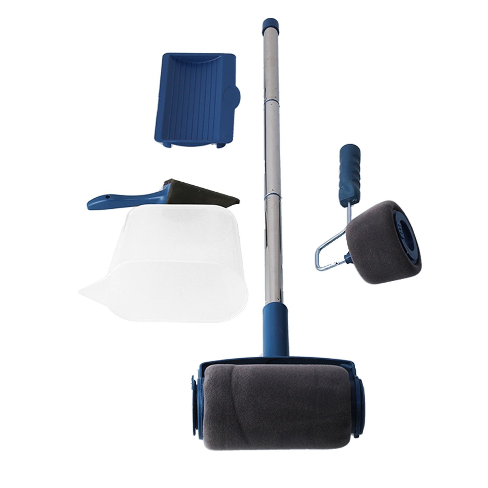 Wall Paint Set Roller Type Corner Multi‑Brush Head Handheld Labor‑Saving Rolle A