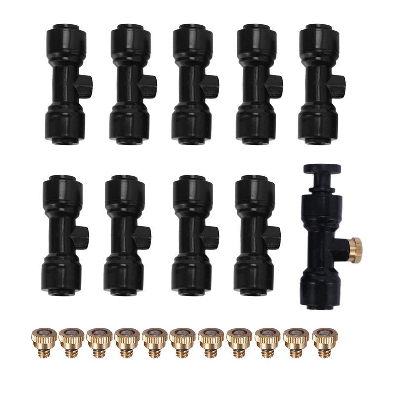 Misting Nozzles Kit Fog Nozzles For Patio Misting System Outdoor Cooling System Garden Water Mister