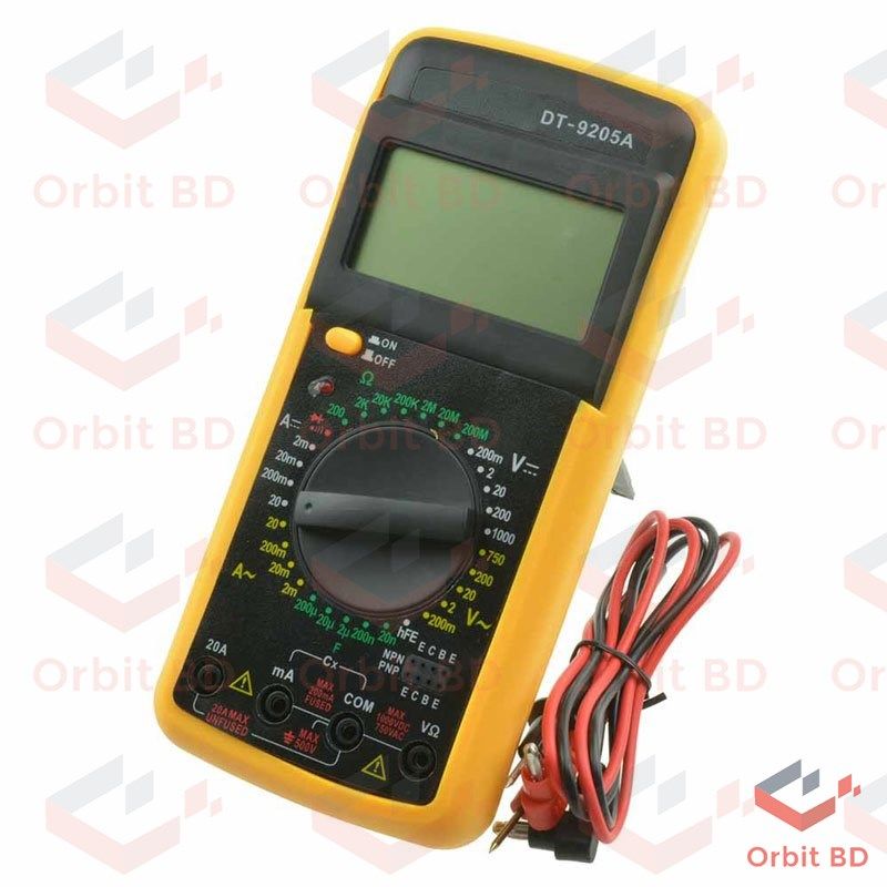 Digital Multimeter DT-9205A With Auto Power Off System