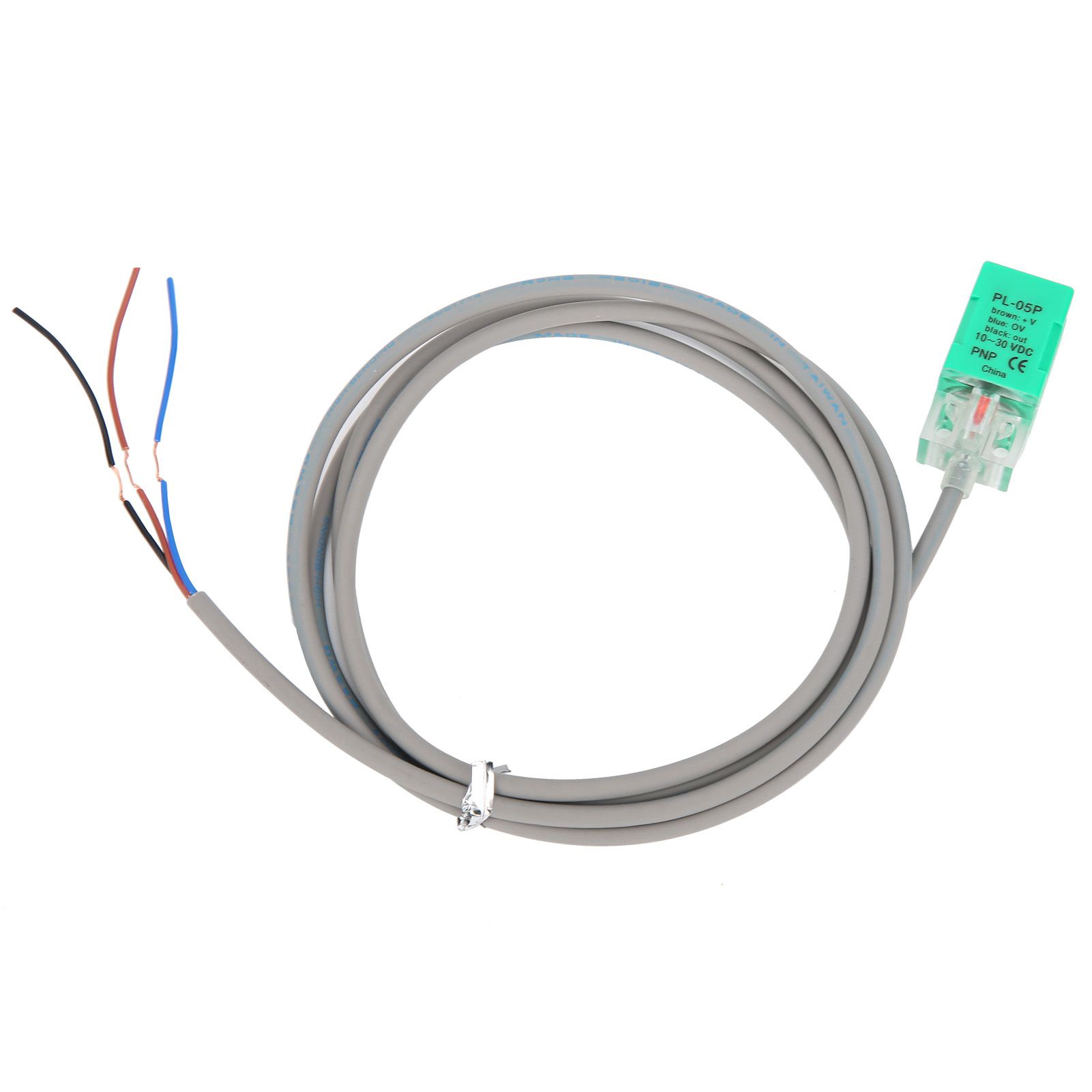 Proximity Switch PNP DC 3‑Wire LED Chip Flushed Inductive Sensor DC10‑30V PL‑05P