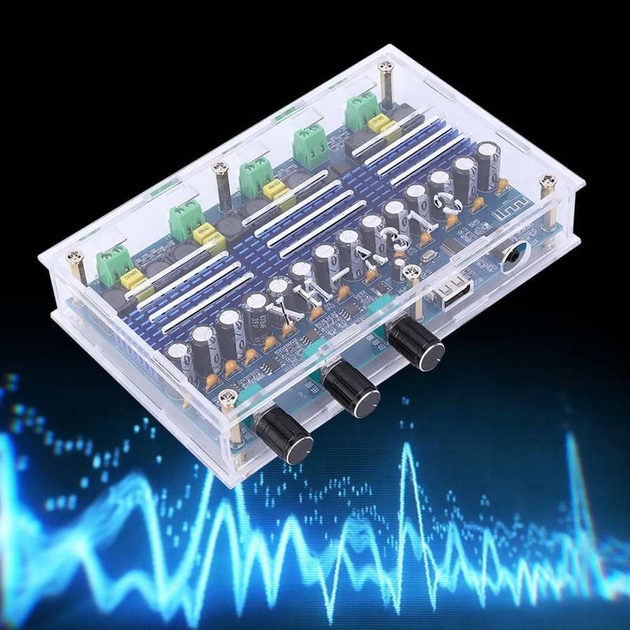 Amplifier Board Digital 4 Channels Double Stereo XH-A310 with Tuning for Bluetooth