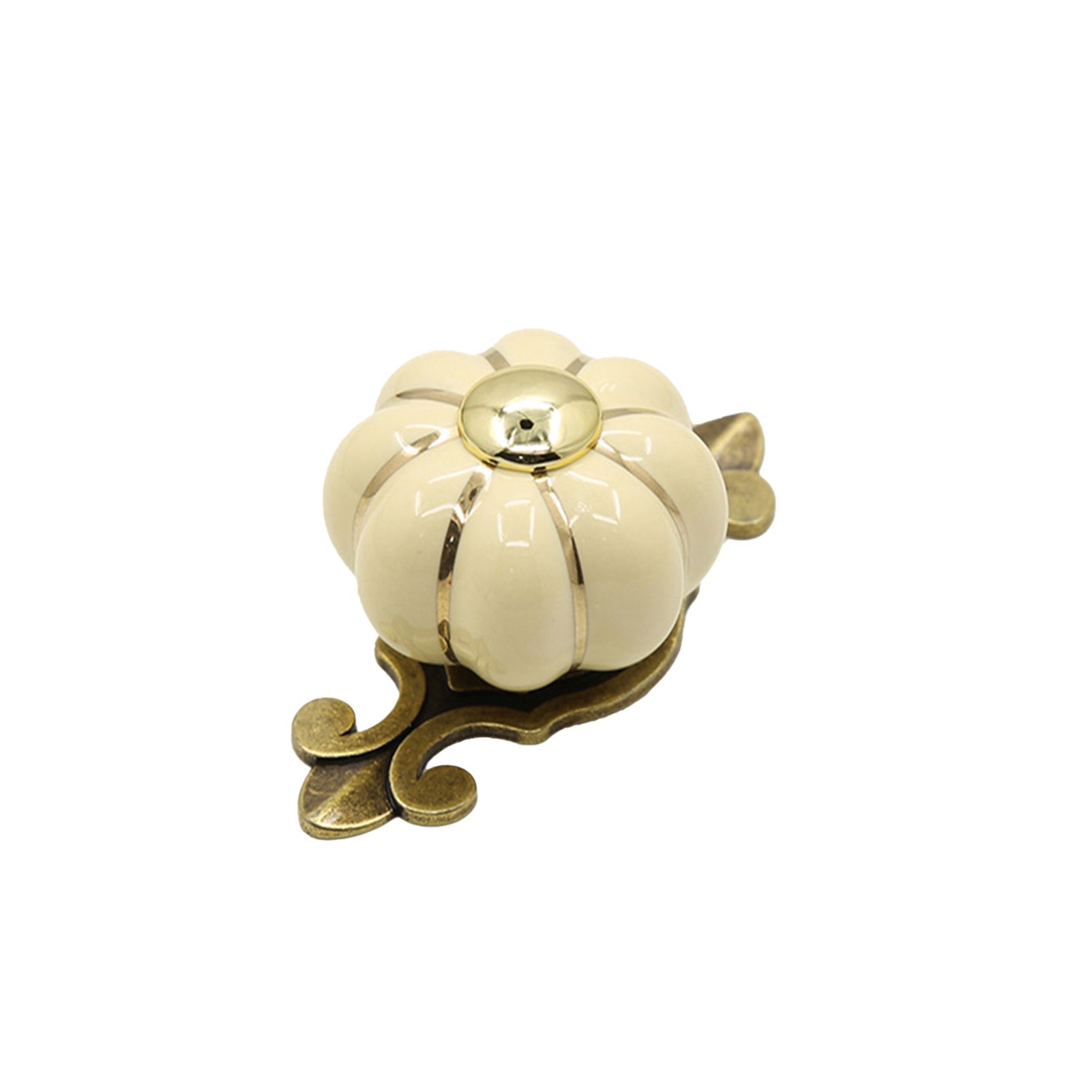 Cabinet Handle Single Hole Pumpkin Drawer Pull Grip