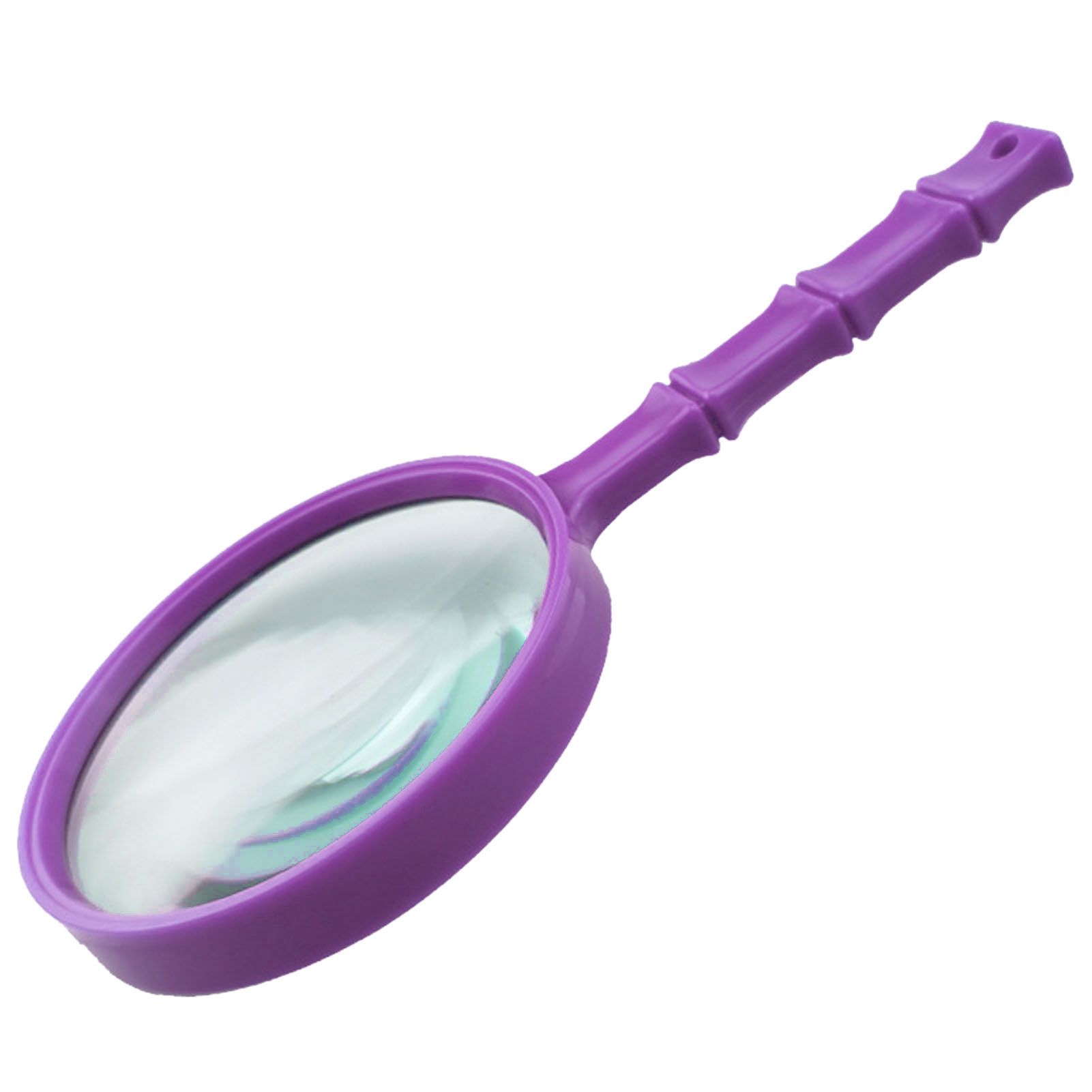 Creative Bamboo Joint Magnifier 105MM Hand Held Reading Tool Magnifying Glass