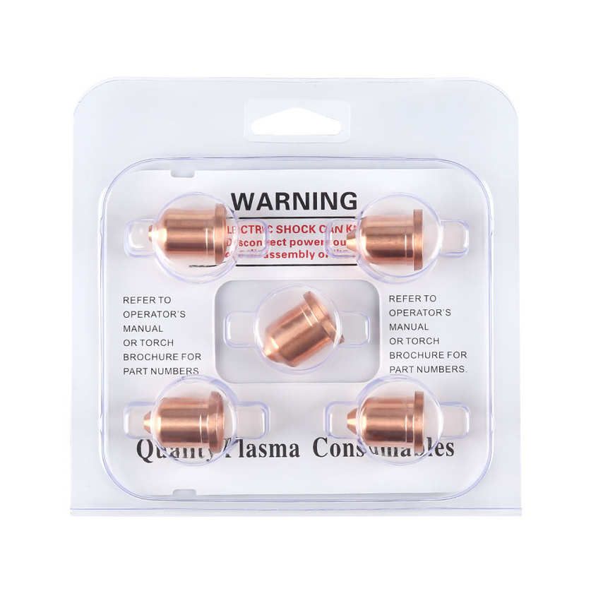 5pcs Plasma Cutter Nozzles Torch Tips Consumables 220819 for MAX65 Cutting Machine