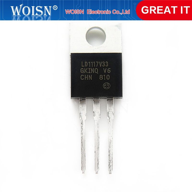 10pcs/lot LD1117AV33 LD1117V33 LD1117 LDO Voltage Regulators 3.3V 0.8A Positive new  TO-220 In Stock