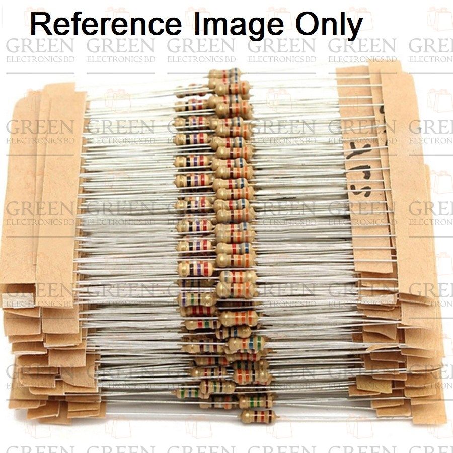 Carbon Film Resistor 7.5K Ohm 1/4W 5%-100Pcs