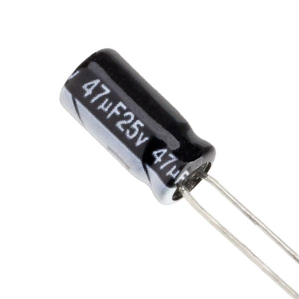 25V 47uF 5x11 Nichicon 105℃ Electrolytic Capacitor(10pcs)