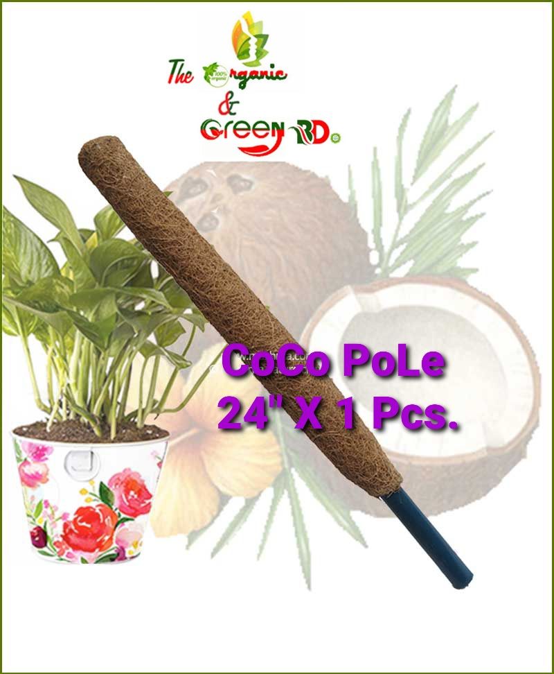 Coconut Coir Pole/ Grow Strick  / Coco Pole 24"