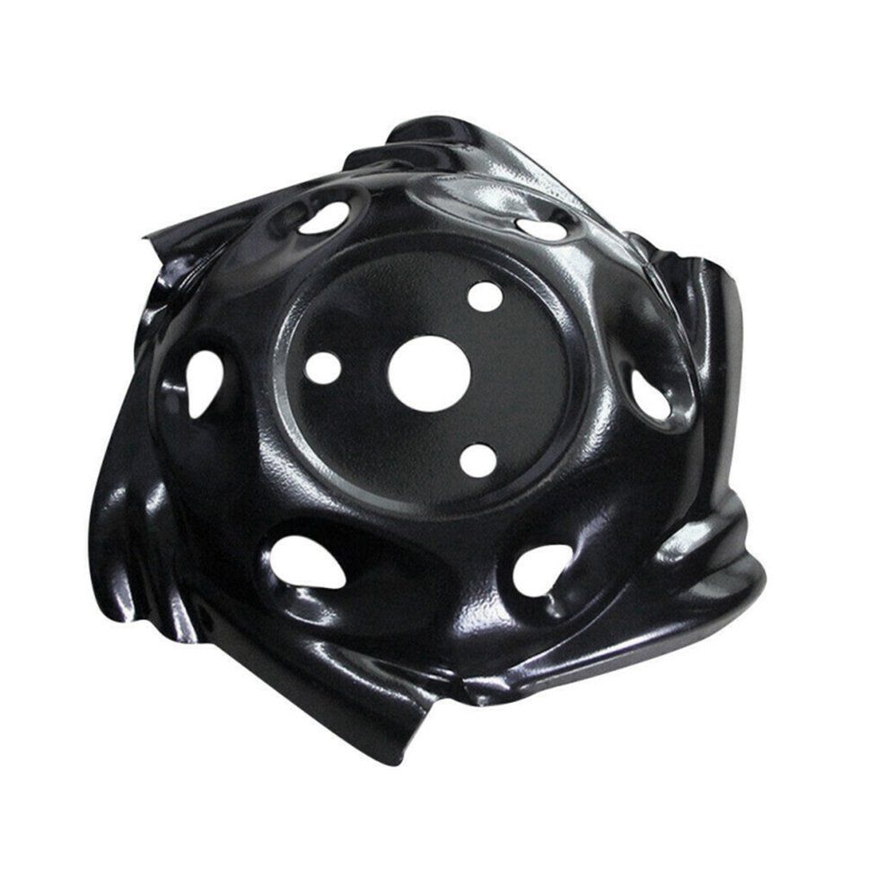 9 Inch Carbon Steel Grass Trimmer Head Grass Cutter Lawn Mower Head Part black