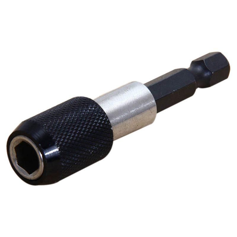1/4 inch Impact Drive Hex Shank Quick Release Change Holder Bit Drill Chuck Adapter