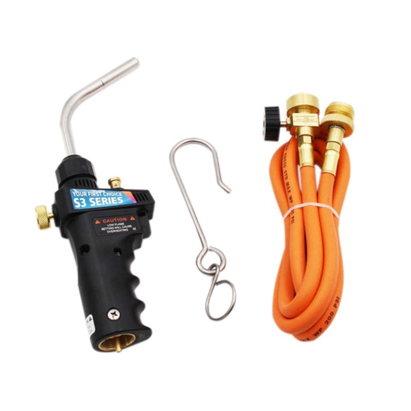 for Mapp Gas Brazing Torch Trigger-Start Torch Self Ignition Trigger 1.5M Hose for All Soldering