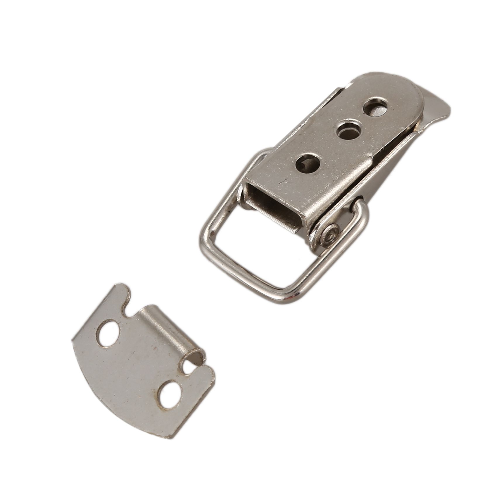 2X  Tone Metal Toggle Draw Latch Straight Loop Catch 1.6 inch
