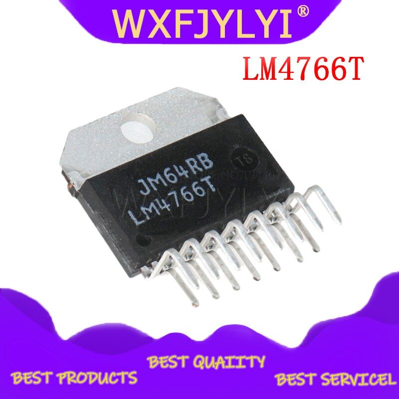 1pcs/lot LM4766T ZIP15 LM4766 ZIP 40W Audio Power Amplifier with Mute and