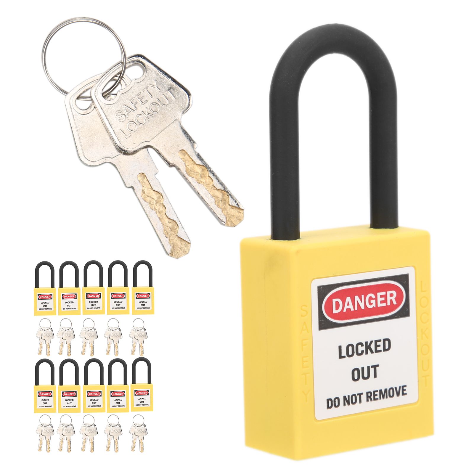 Safety Padlock Portable Tagout Tool for Mechanical Equipment