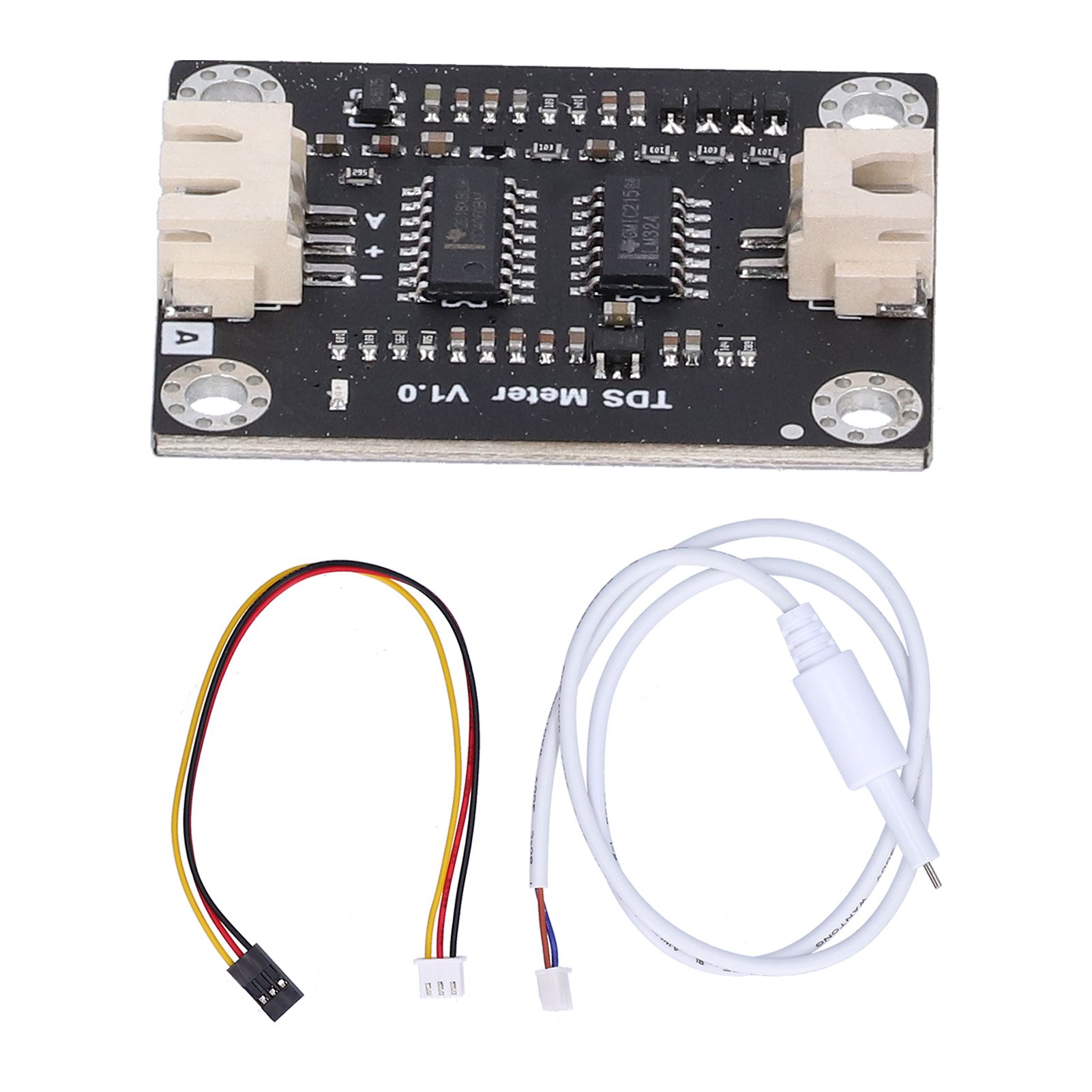 Chenmeng La Analog TDS Sensor Water Testing Meter Conductivity Quality Monitoring Module Kit