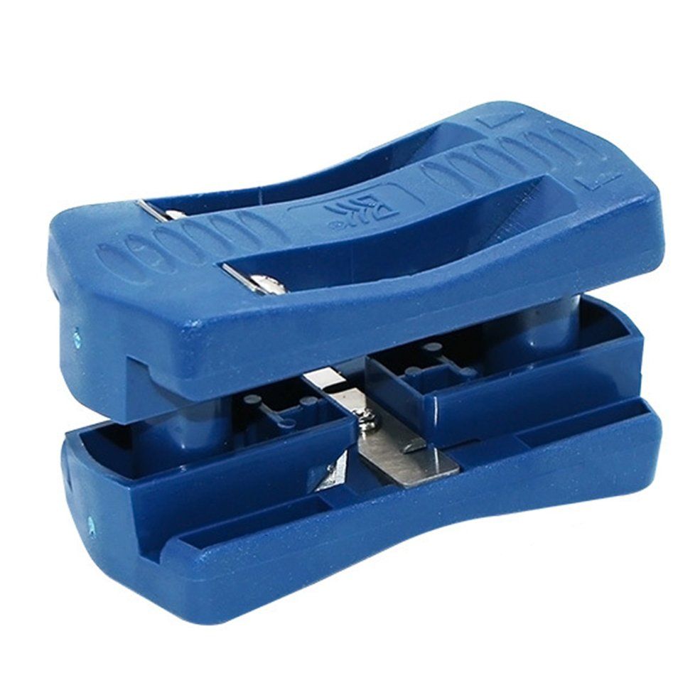 MA Double Edge Trimmer Manual Banding Machine Trimming Carpenter Hardware-Blue Manual Edge Trimmer