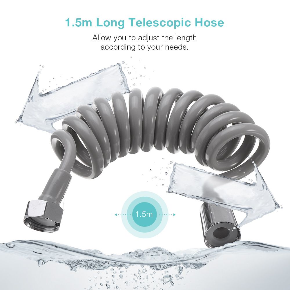 Accessories Suleve Bathroom Wash Face Basin Water Faucet Tap External Shower Head Set Filter Function Hair Washing Faucet Rinser Extension Kits