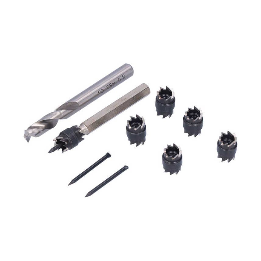 9x Spot Weld Cutter Set Stainless Steel Efficient Drill Remover