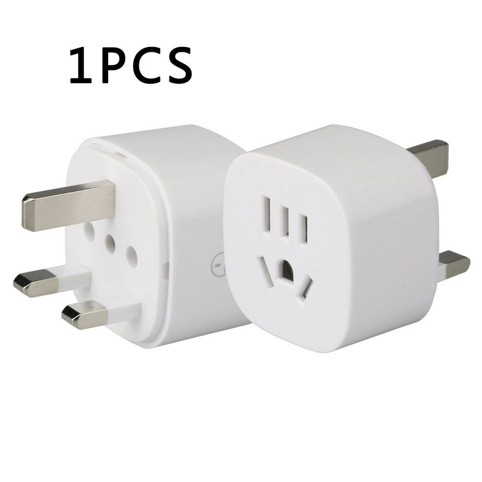 British Standard Conversion Plug Foreign Travel Power Socket Converter 6-hole British Standard Adapter