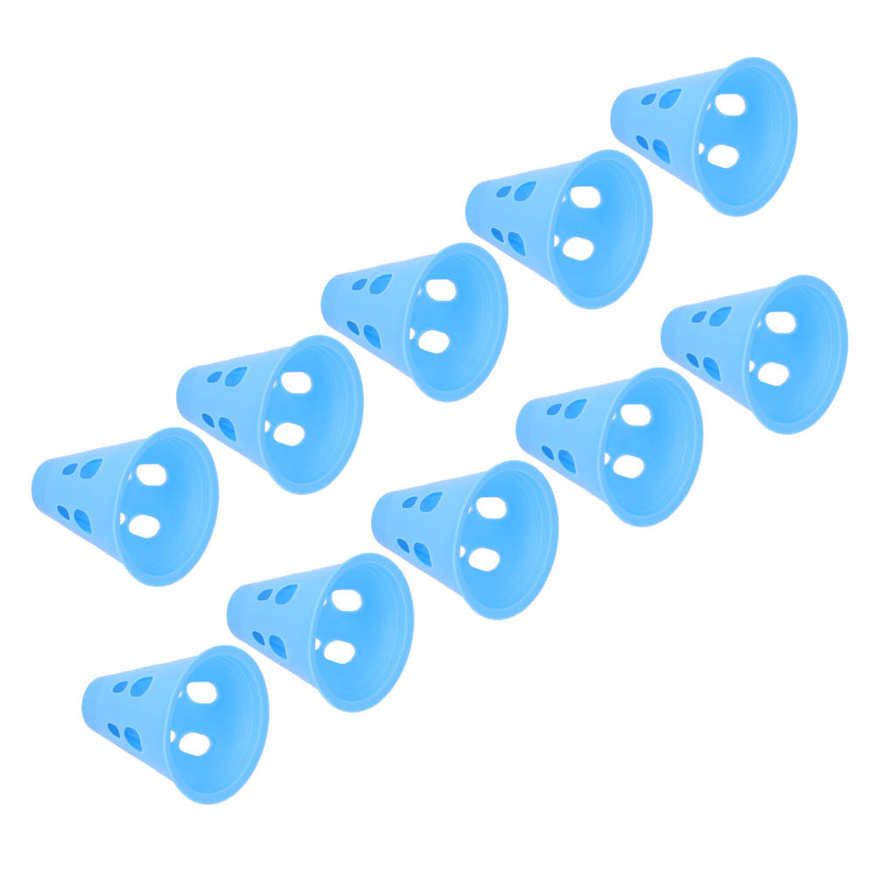 10pcs Camping Tent Nail Warning Cap Light Traveling Outdoor Practical