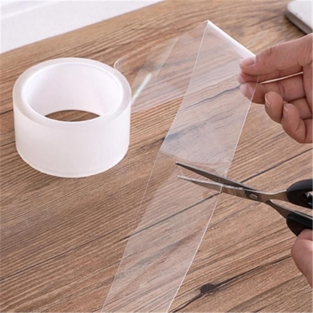 Waterproof kitchen Sink Tape Mildew Self Adhesive Silicone Seal Tape Transparent Strong Sticky Sealing Tape Bathroom Pool Seal