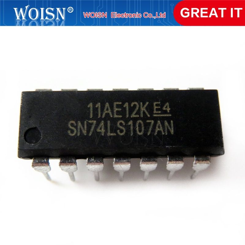 10pcs/lot SN74LS107N HD74LS107P 74LS107 DIP-14 In Stock