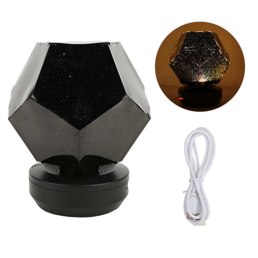Galaxy Light Colorful Starry Sky Rotation Projection Lamp USB Powered Birthday Valentines Gifts