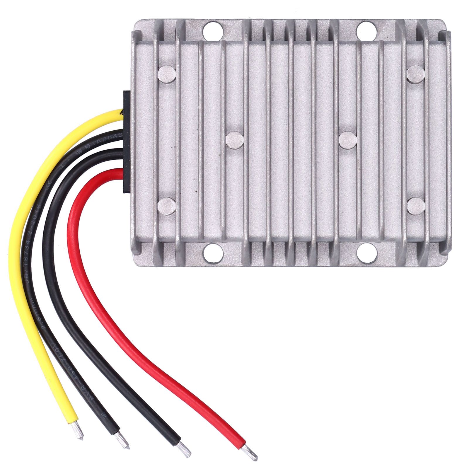 Chenmeng La Buck Converter DC‑DC Power Voltage Transformer 36V 48V to 12V 30A 360W Enlarged Aluminum