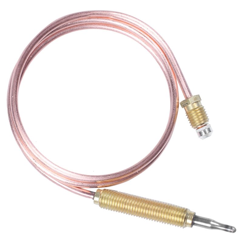 M8X1 Head And Nuts Gas Fire Pit And Fireplace Universal Thermocouple 600mm