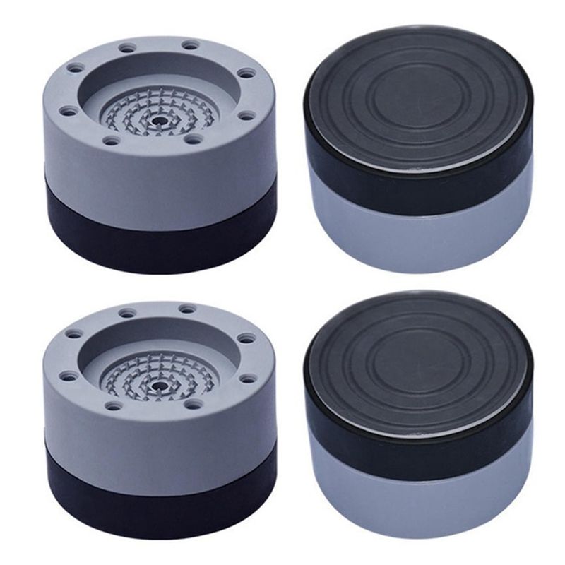 4 PCS Foot Pads Washing Machine Anti Vibration Washer Feet Pad A