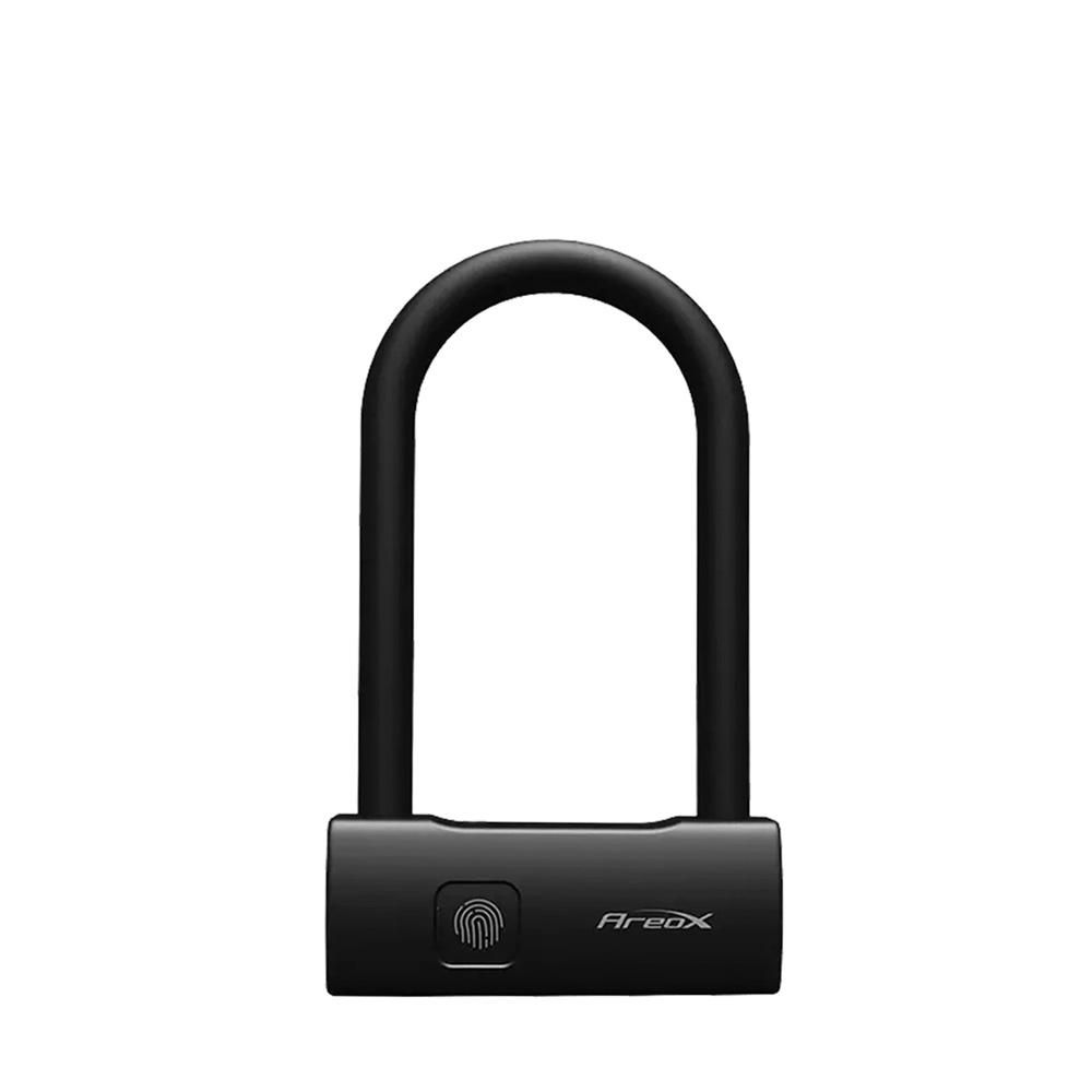 Original Xiaomi Youpin AreoX U8 Smart Fingerprint U-lock IP65 Waterproof 260mAh Battery - Short, Black