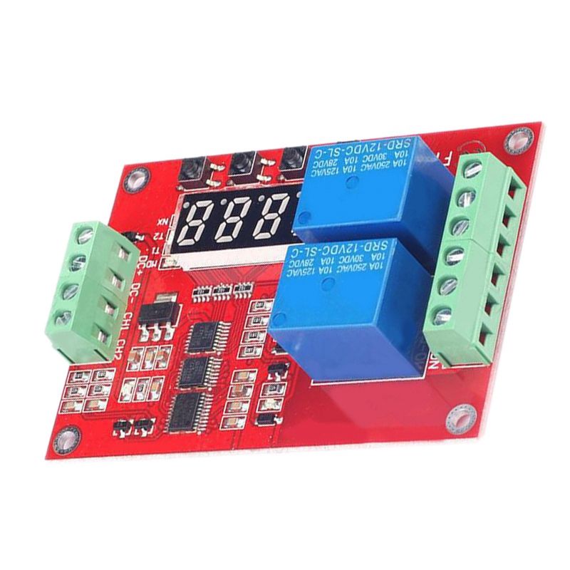 2-Way Multi-Function Time Relay Module / Delay / Self-Locking / Cycle / Timing / FRM02 Multi-Function Relay