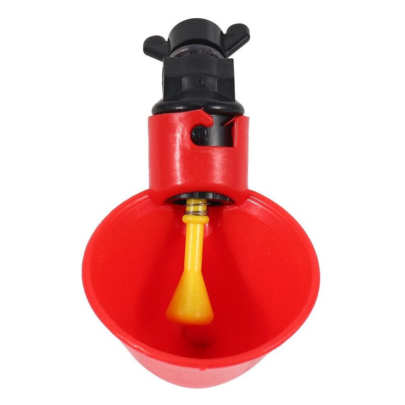 96Pcs Feed Automatic Bird Coop Poultry Chicken Fowl Drinker Water Drinking Cups Livestock Drinking Cup Poultry Tools