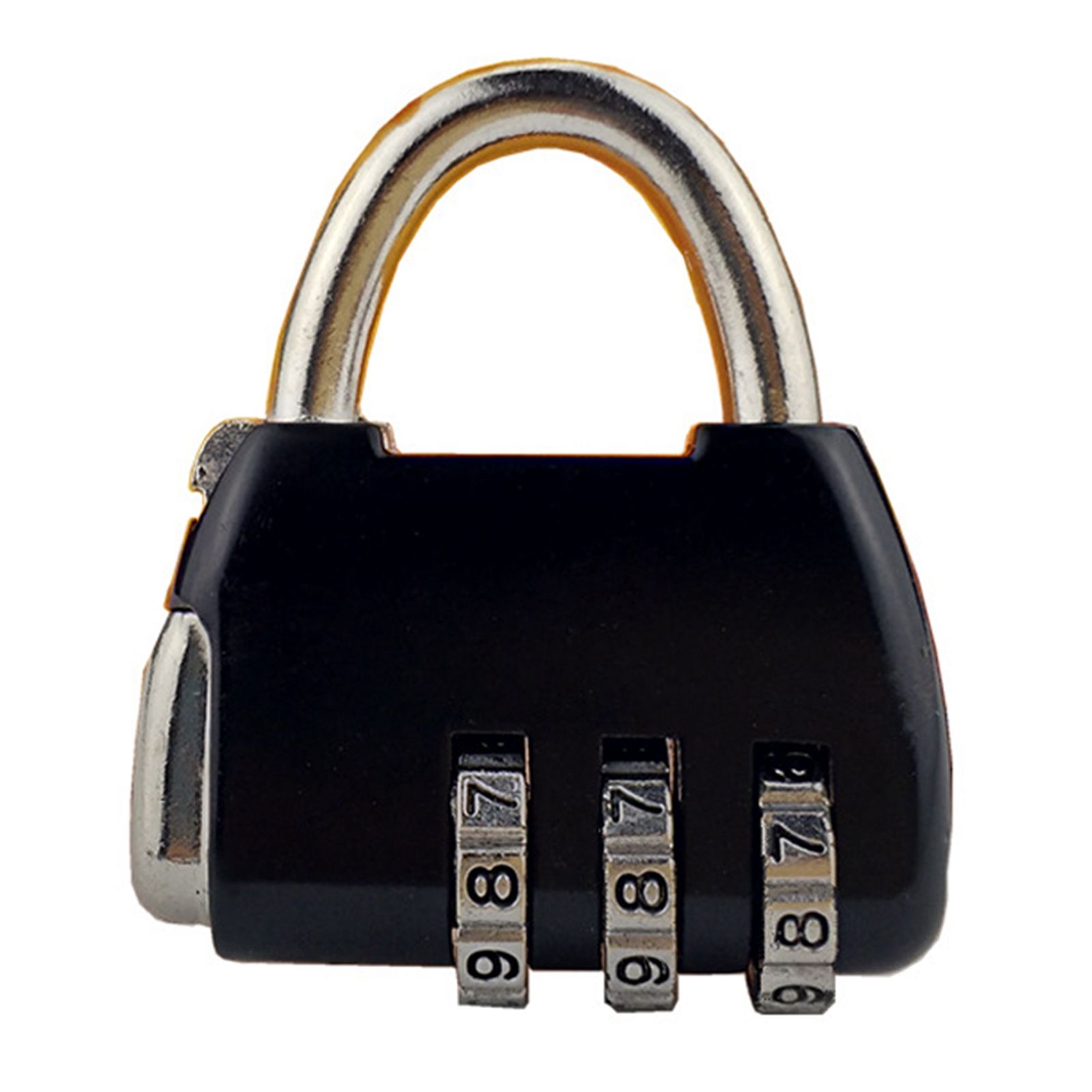 Padlock 3 Digit Combination Lock Security Heavy Duty Zinc Alloy Luggage Locks for Suitcase