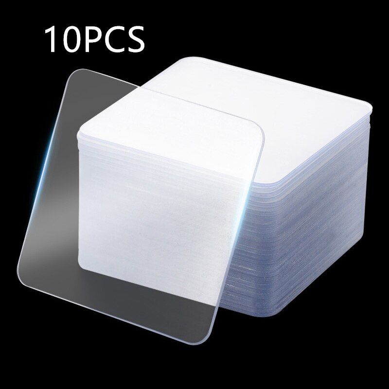 1PCS Strong Viscosity Double Sided Adhesive Tape Powerful Nano Stickers Free Punching PVC No Traces Waterproof Transparent Tape