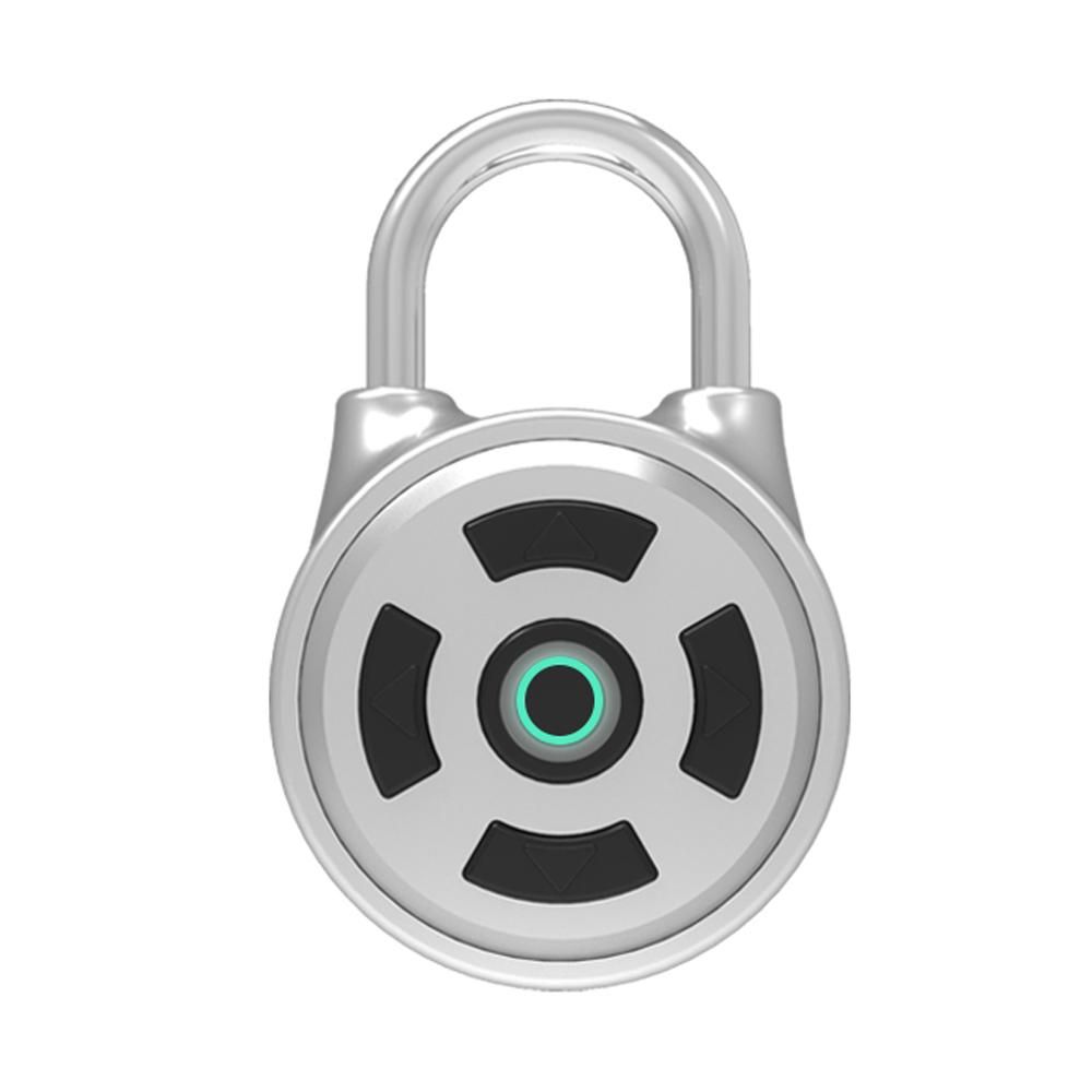 Smart BT Keyless Lock Waterproof APP Button Password Unlock Anti-Theft Padlock Door Luggage Case Locker Lock for Android IOS System