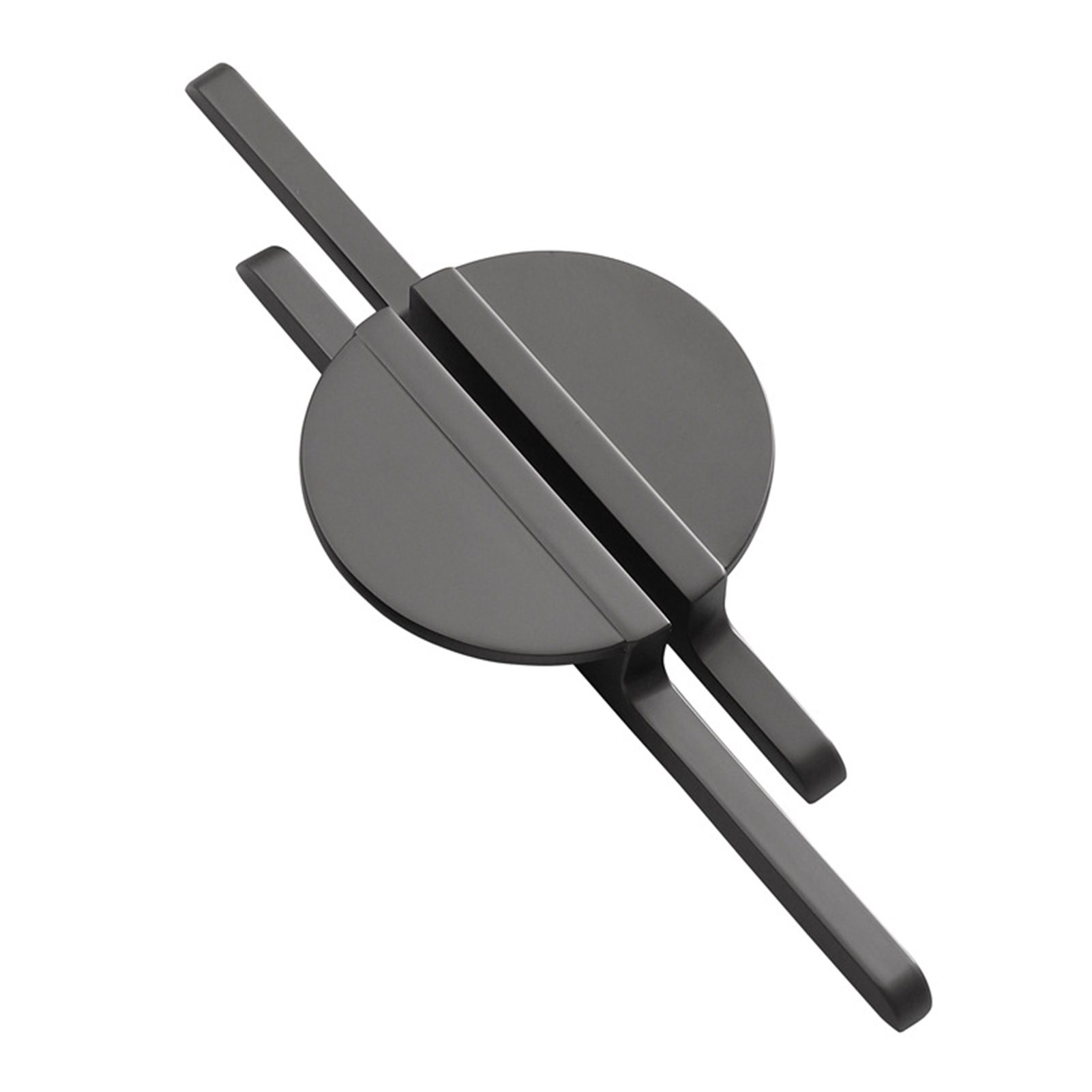 Cabinet Handle Half Round Labor-Saving Zinc Alloy Anti-aging Door Handle for Furniture