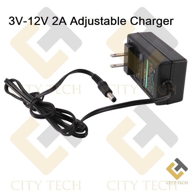 AC To DC 3V-12V 2A Adjustable Adapter