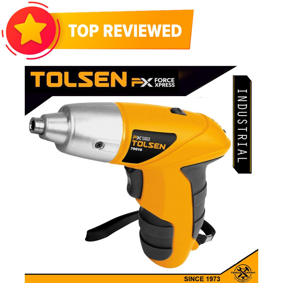 TOLSEN Cordless Screwdriver 3.6V with 24pcs Accessories