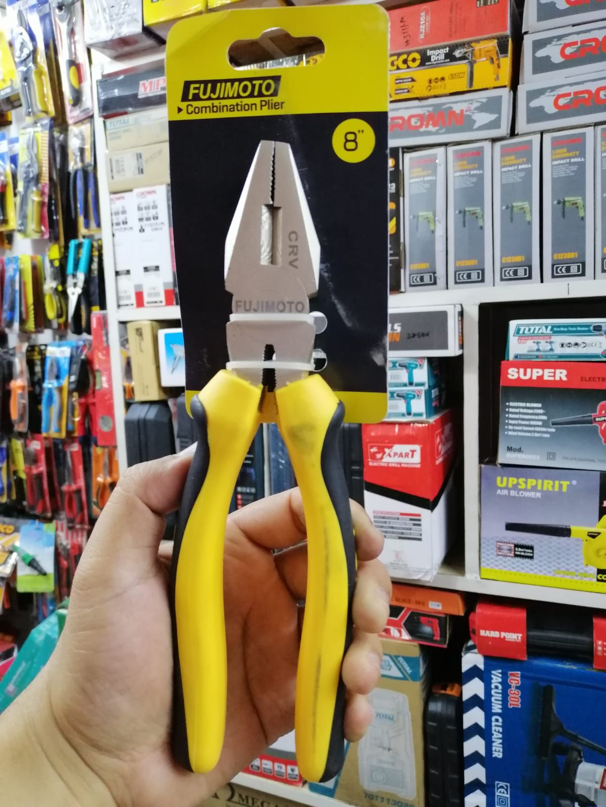 Combination Pliers, Combination Plier , Electrical Pliers 8" Fuji Moto Brand (Same as Picture)