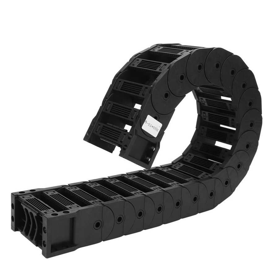 Wire Carrier Cable Chain Full Enclosed Low Noise Series Tank Towlines Removable Assembly