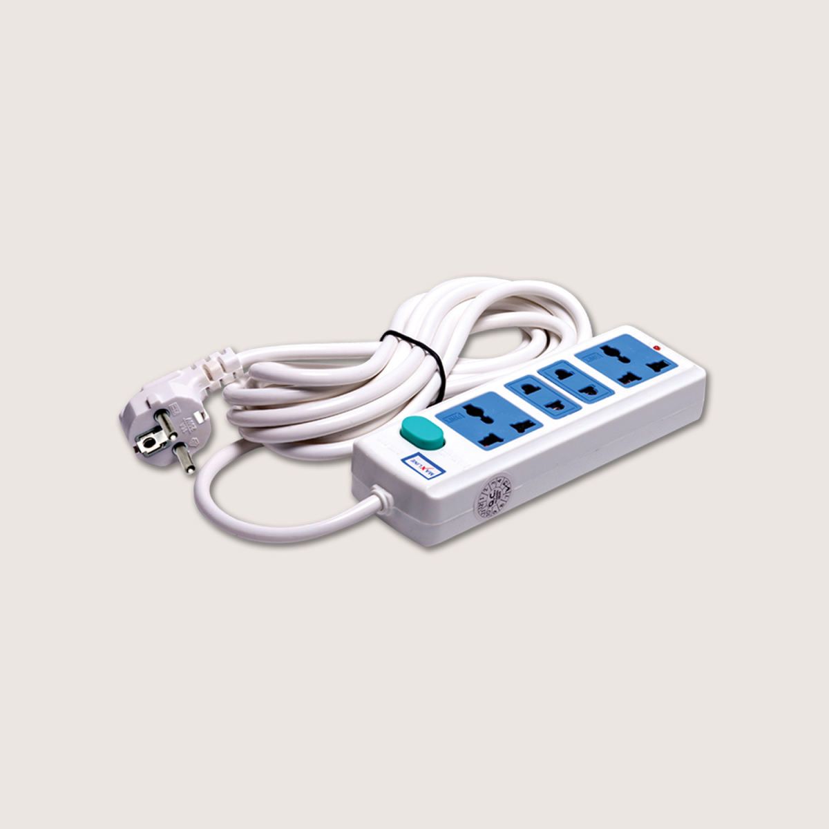 Maxline ML-109 Multiplug 4 Port Extention Socket 2 Meters