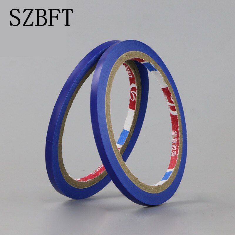 SZBFT Blue PVC floor tape whiteboard crossed sub-grid color tape ultra-thin 3mm wear tape / logo tape / warning tape