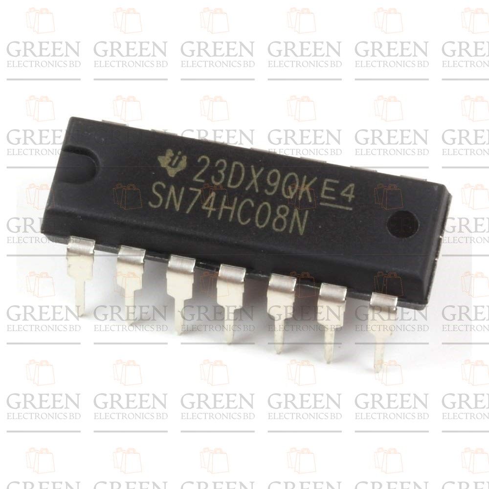 7408 SN74HC08N 74HC08 74LS08 2 Input AND Gate A Class IC Dual In Package DIP 14 Pin IC