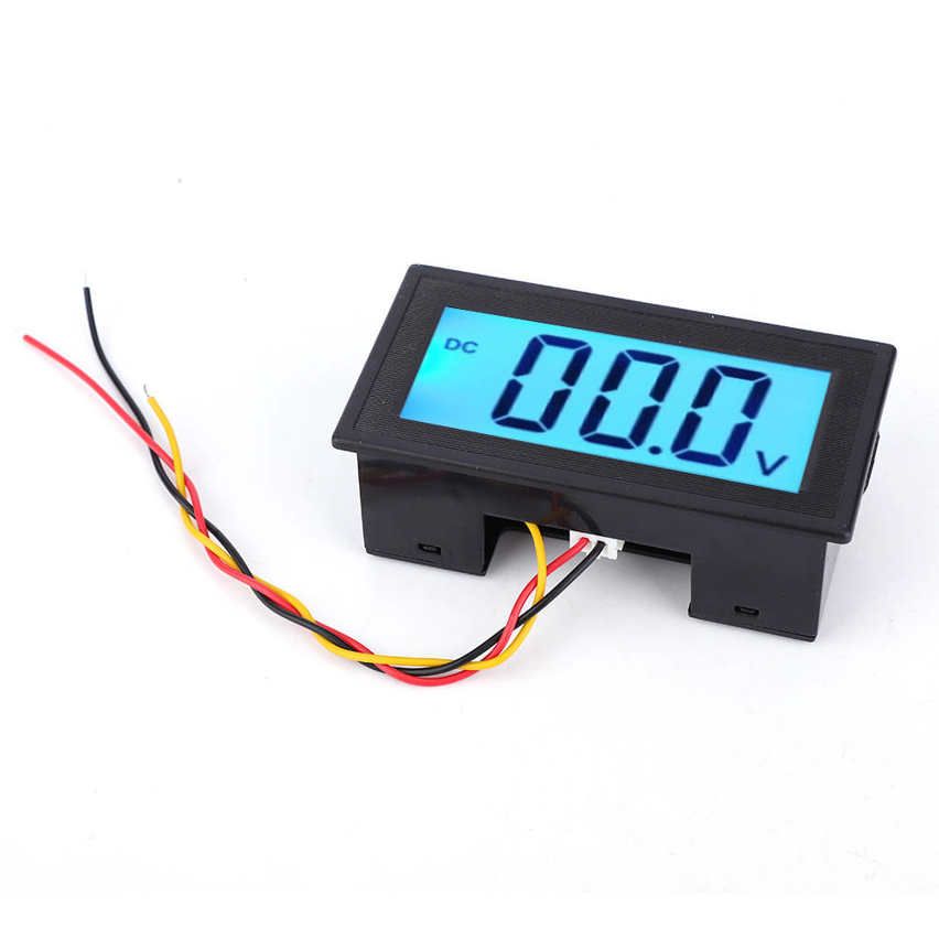 Voltage Meter YB5135D LCD Digital Display Three Wire Monitor Voltmeter