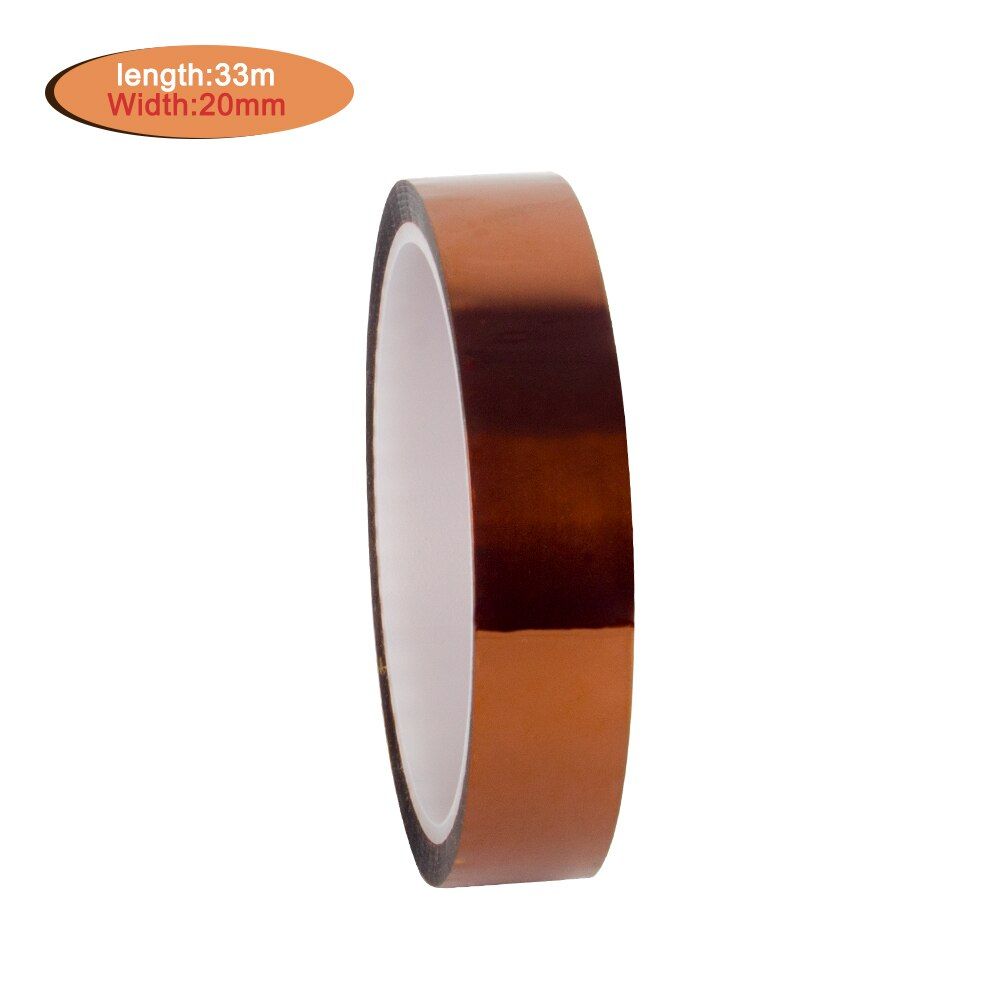 High Temperature Heat BGA Tape Thermal Insulation Tape Polyimide Adhesive Insulating adhesive Tape 3D printing Board protection