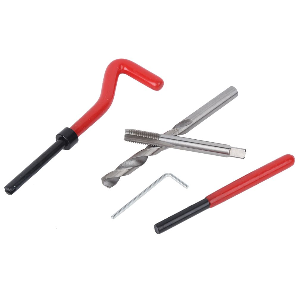 25pcs M8 Thread Repair Kit Tap Drill Bit Damaged Threads Tools TDM