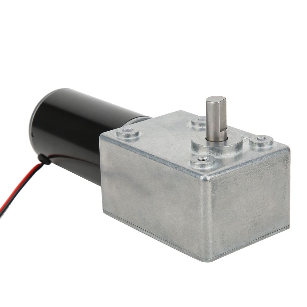 Mini Worm Gear Motor DC 24V 30W Reduction Low Noise High Quality