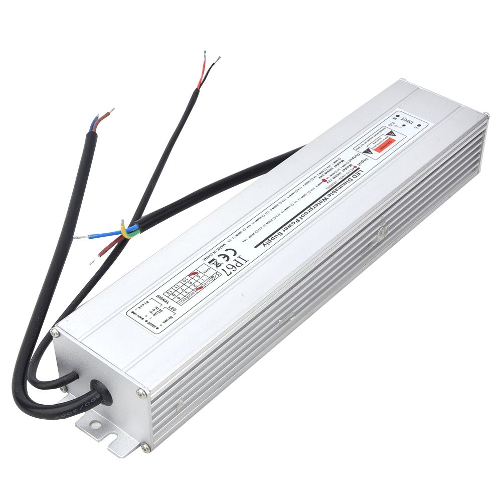 Power Supply Transformer Aluminum Alloy Casing Dimmable For Led Lights