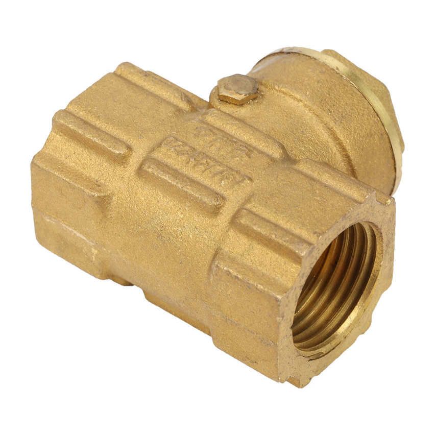 DN15 Brass One-way Automatic Swing Check Valve for Water Oil Acidic zg